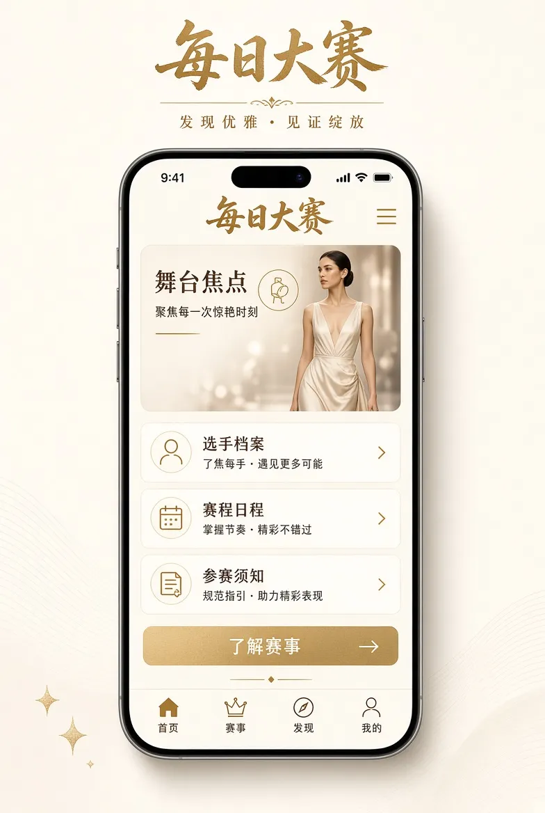 每日大赛APP移动赛事浏览